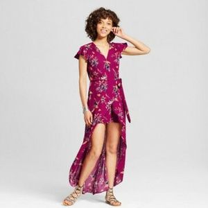 Walkthrough Maxi Dress - Xhilaration in Berry
